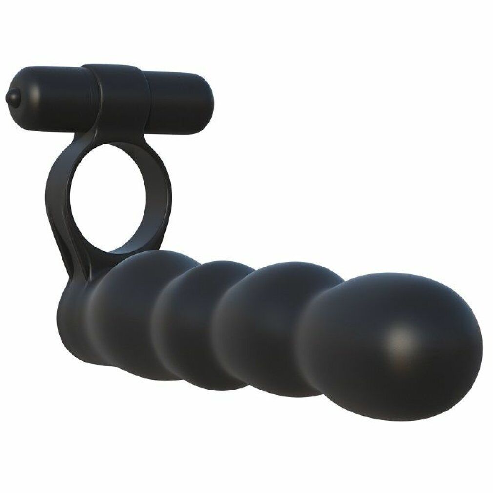 Vibrierender Penisring „Posable Partner Double Penetrator“ | Fantasy C-Ringz