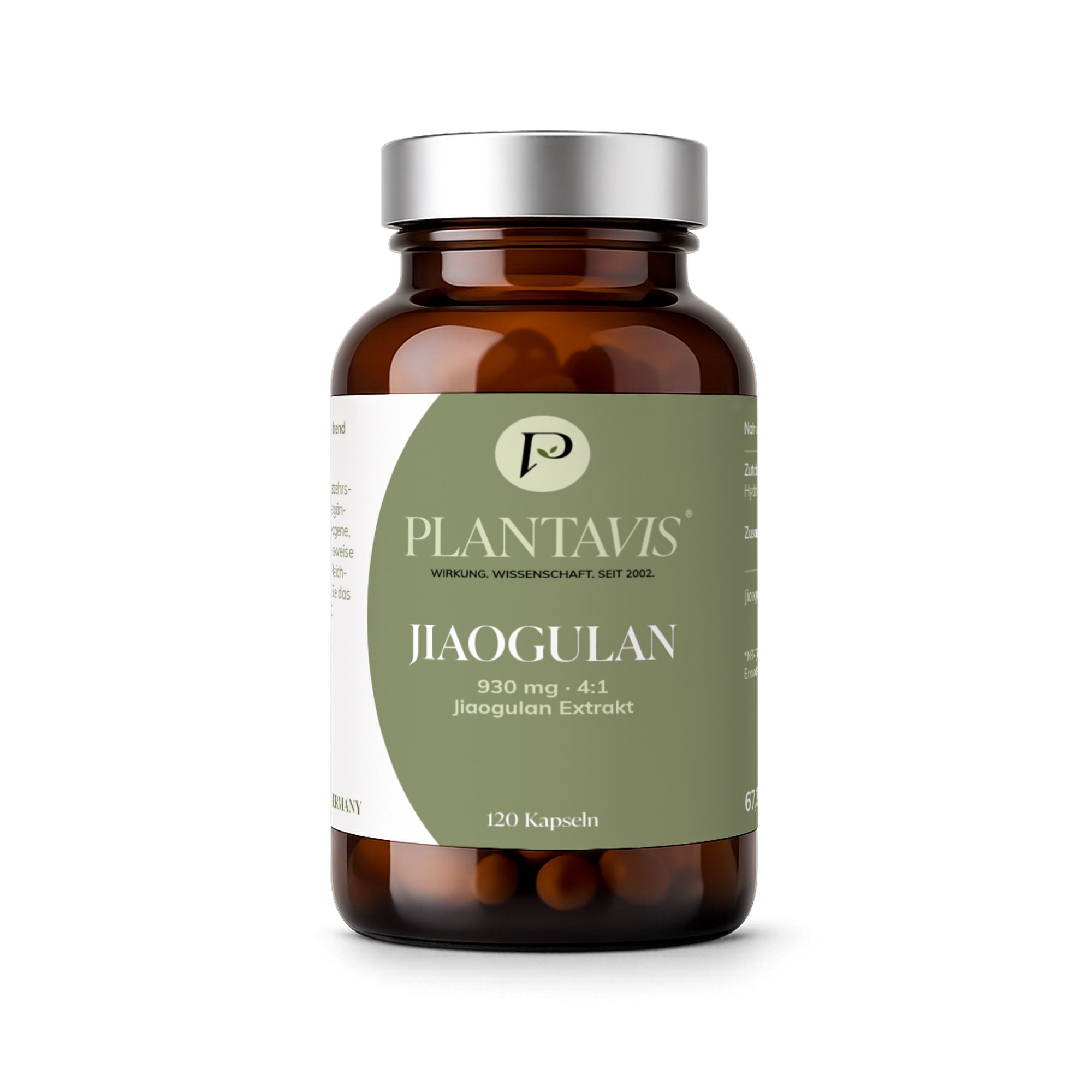 PlantaVis, Jiaogulan Extrakt 120 St Kapseln