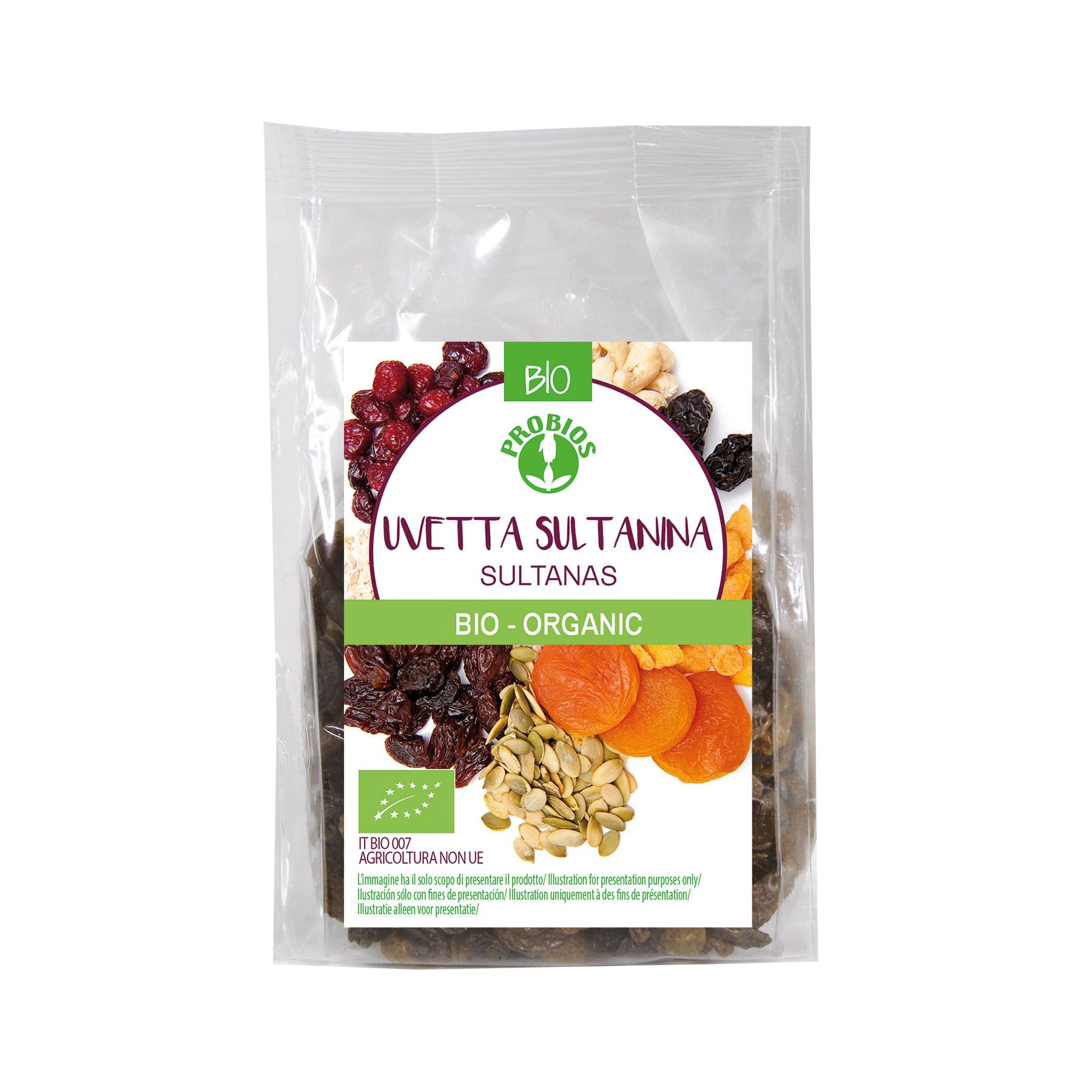 Uvetta Sultanina Senza Glutine - Probios