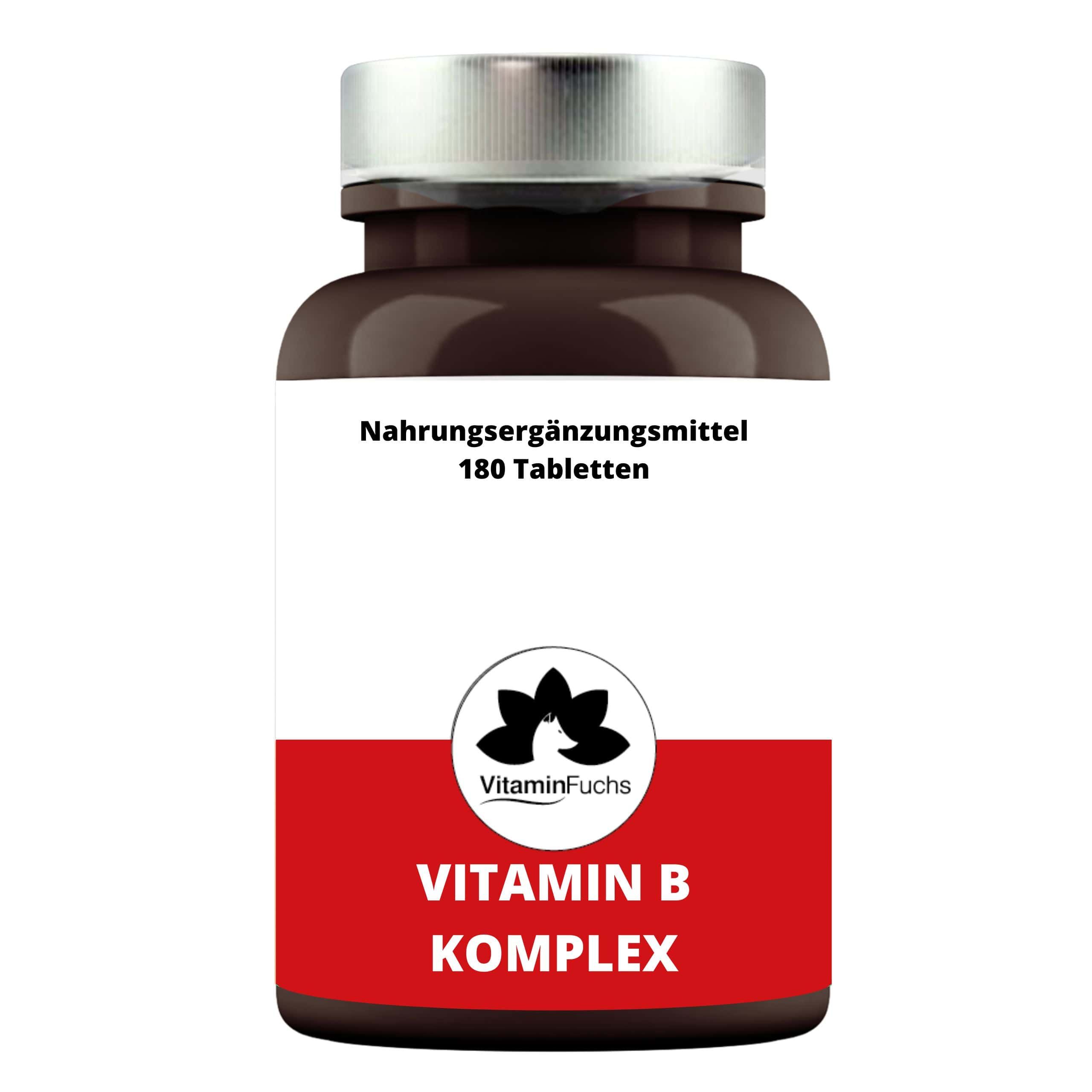 Vitamin B12 Lutschtabletten - Super Vitamin B12 mit orangen Geschmack von VitaminFuchs