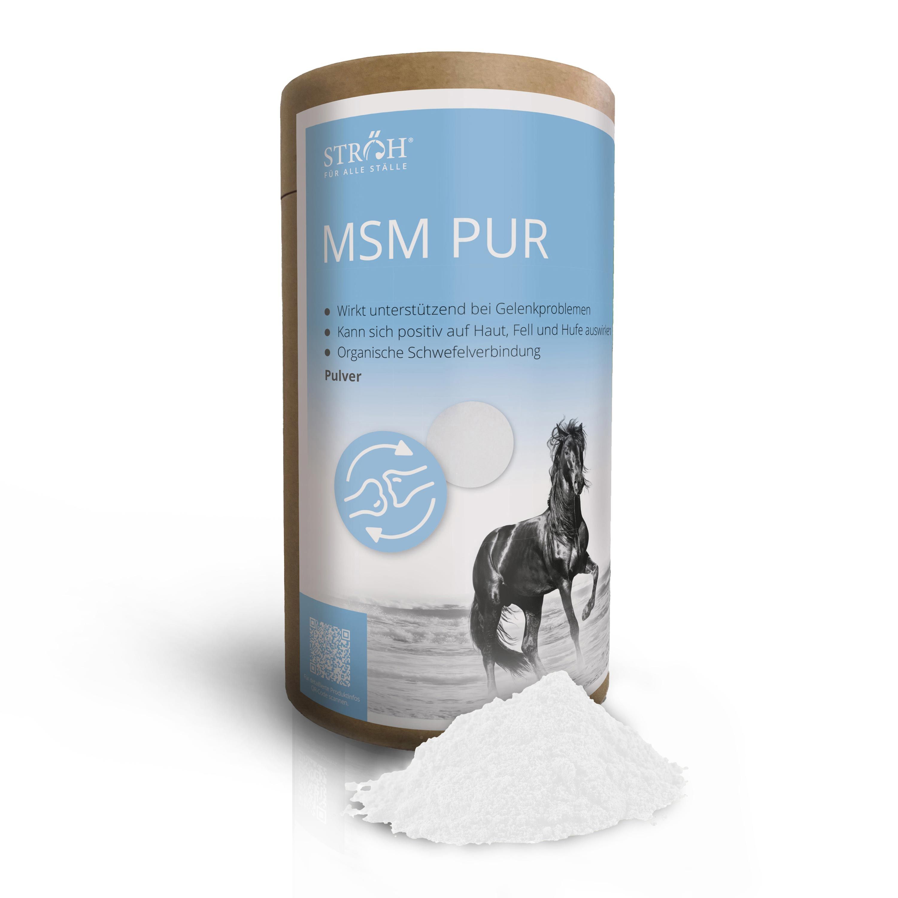 Ströh MSM Pur Feedbox Dose 1,4 kg Pulver