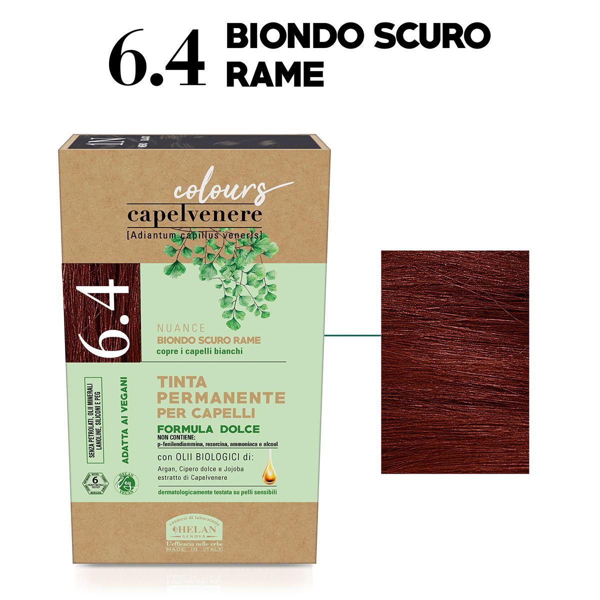 Helan CAPELVENERE COLOURS 6.4 Biondo Scuro Rame