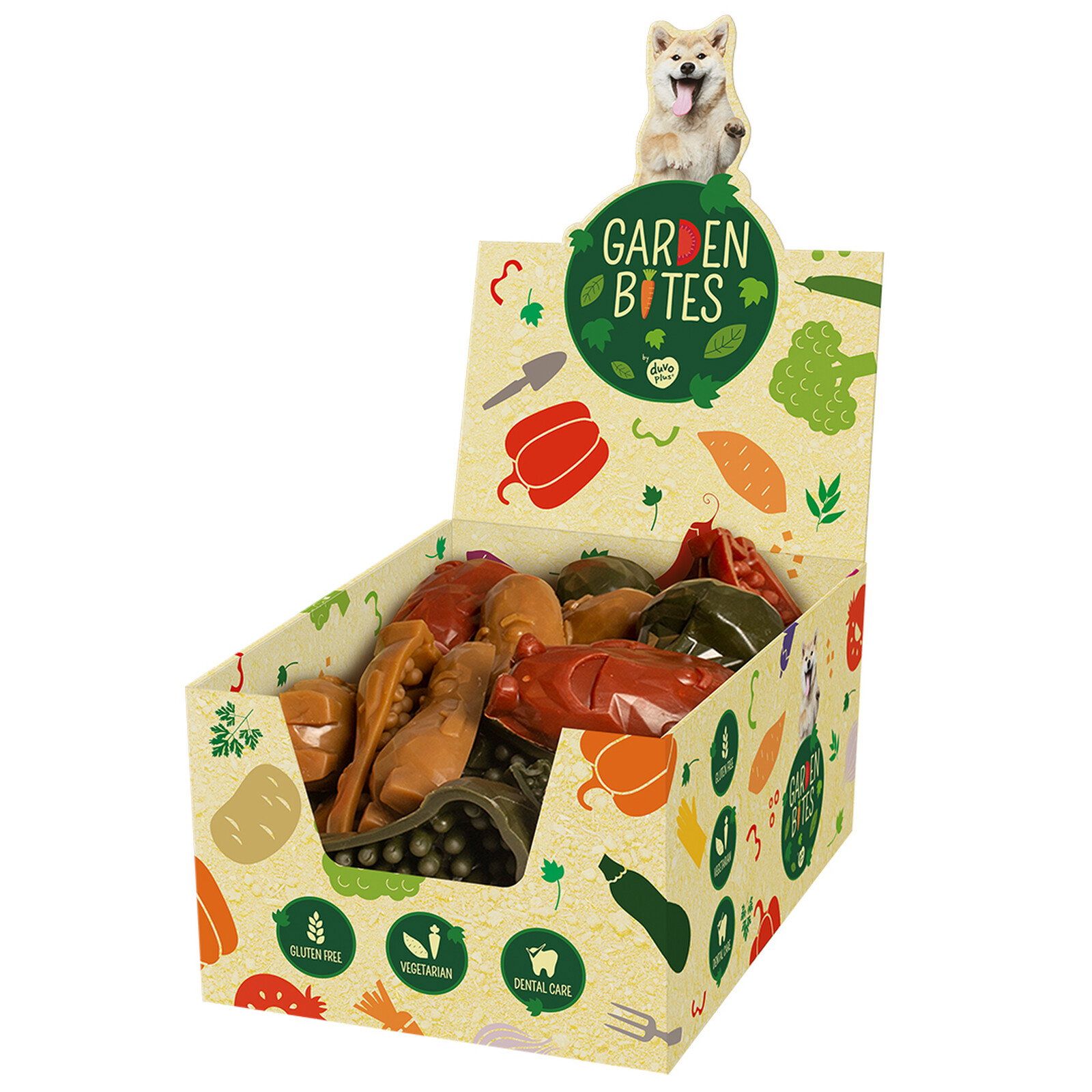 Garden Bites - Veggie Friends - vegetarischer Hundesnack