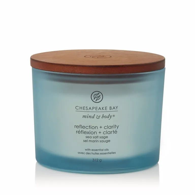Chesapeake Bay Candle – Reflection & Clarity – Candela profumata a 3 stoppini