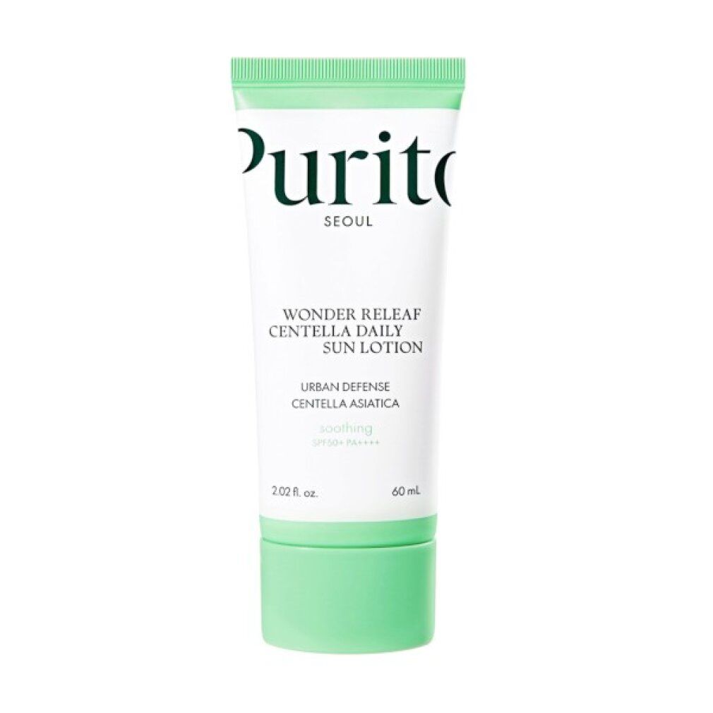 PURITO Wonder Releaf Centella Daily Sun Lotion SPF 50+ PA++++ Tube, 60ml.