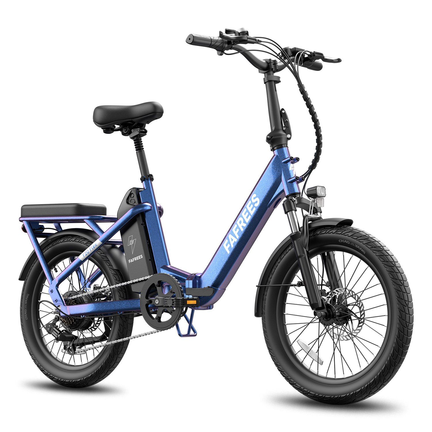 FAFREES F20 Flex E-Bike für Pendler mit 36V 20Ah Akku / 100 km Reichweite