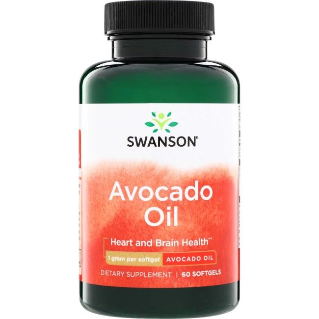 Swanson Avocadoöl 1000 mg 60 Pc