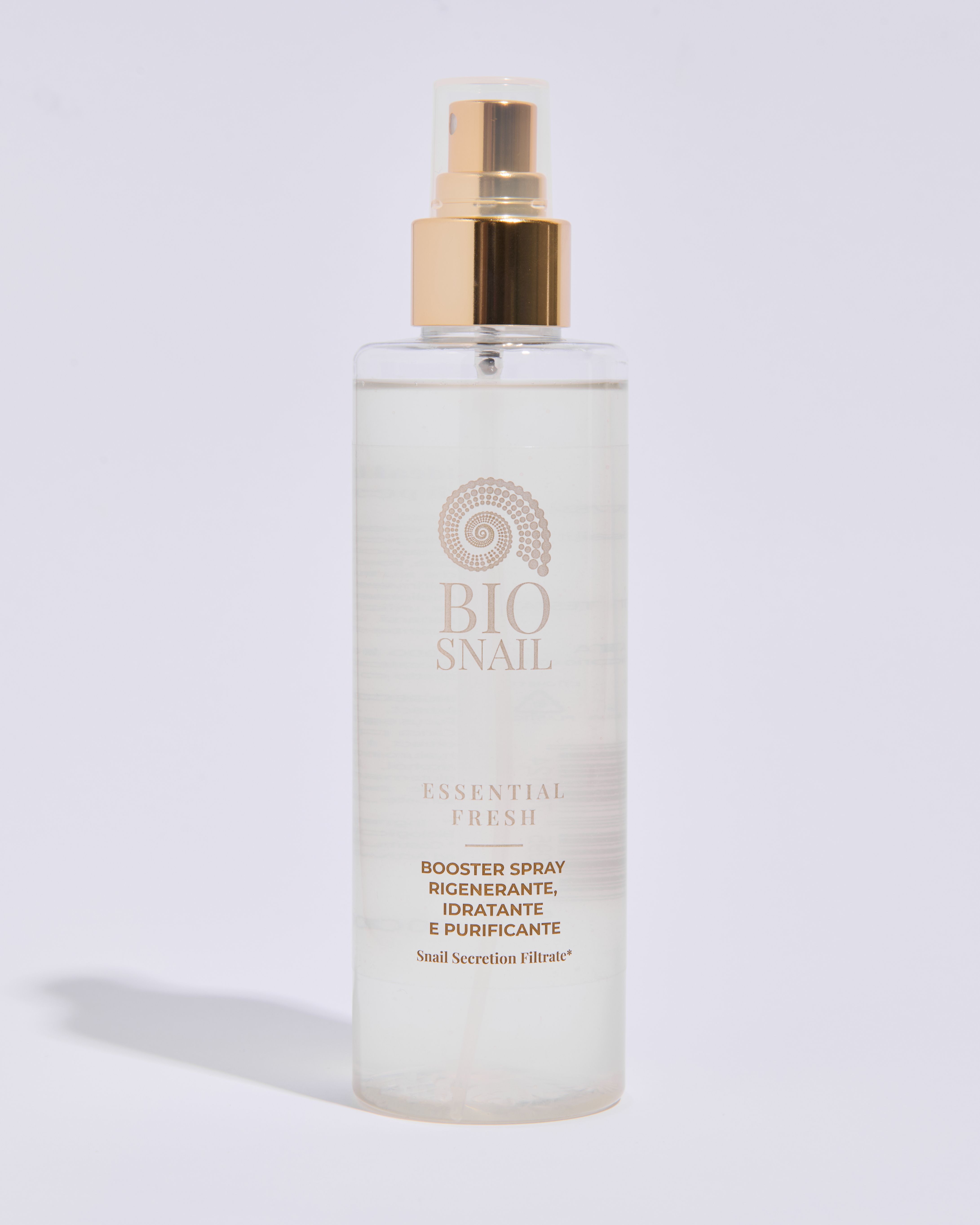Bio Snail Essential Fresh, Booster Spray Rigenerante, Idratante e Purificante Secretion Filtrate