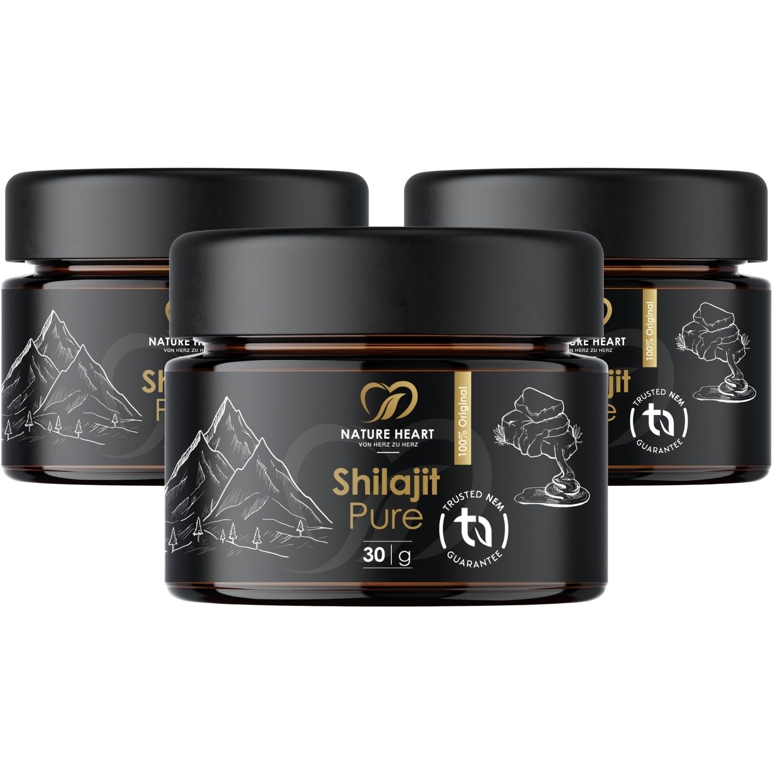Nature Heart Shilajit Pure (Harz)