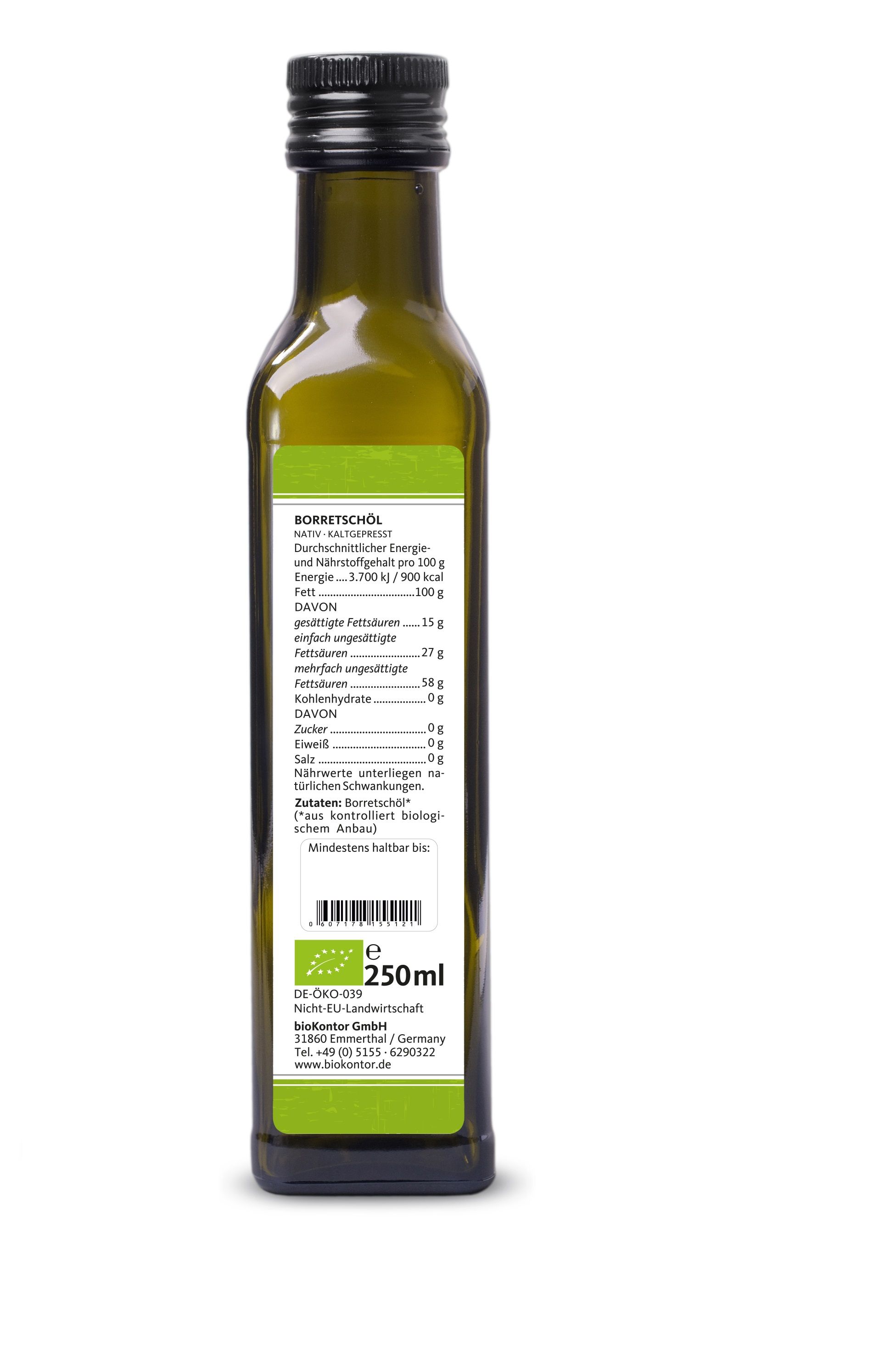 bioKontor Borretschöl 250 ml Öl