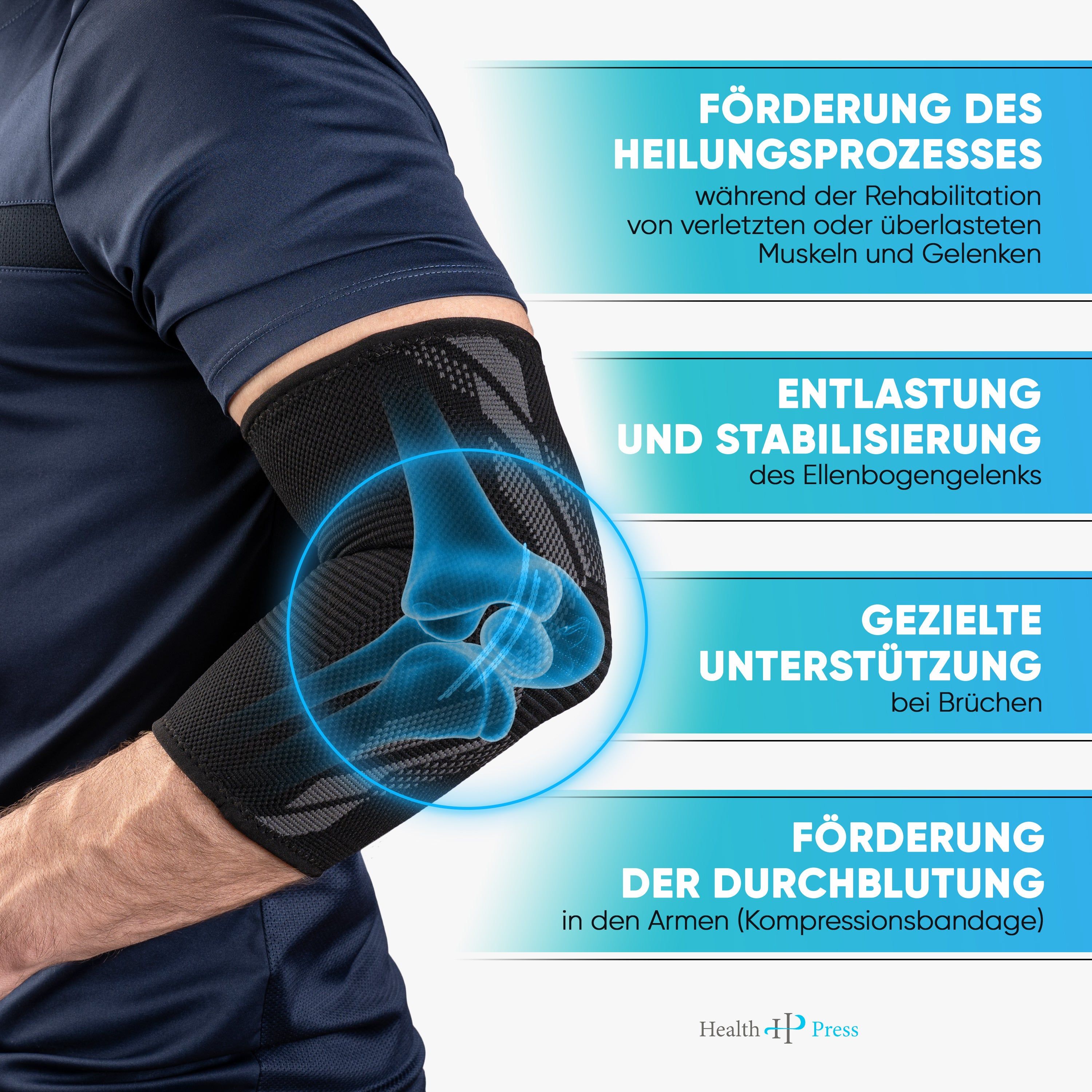 Health Press Ellenbogenbandage