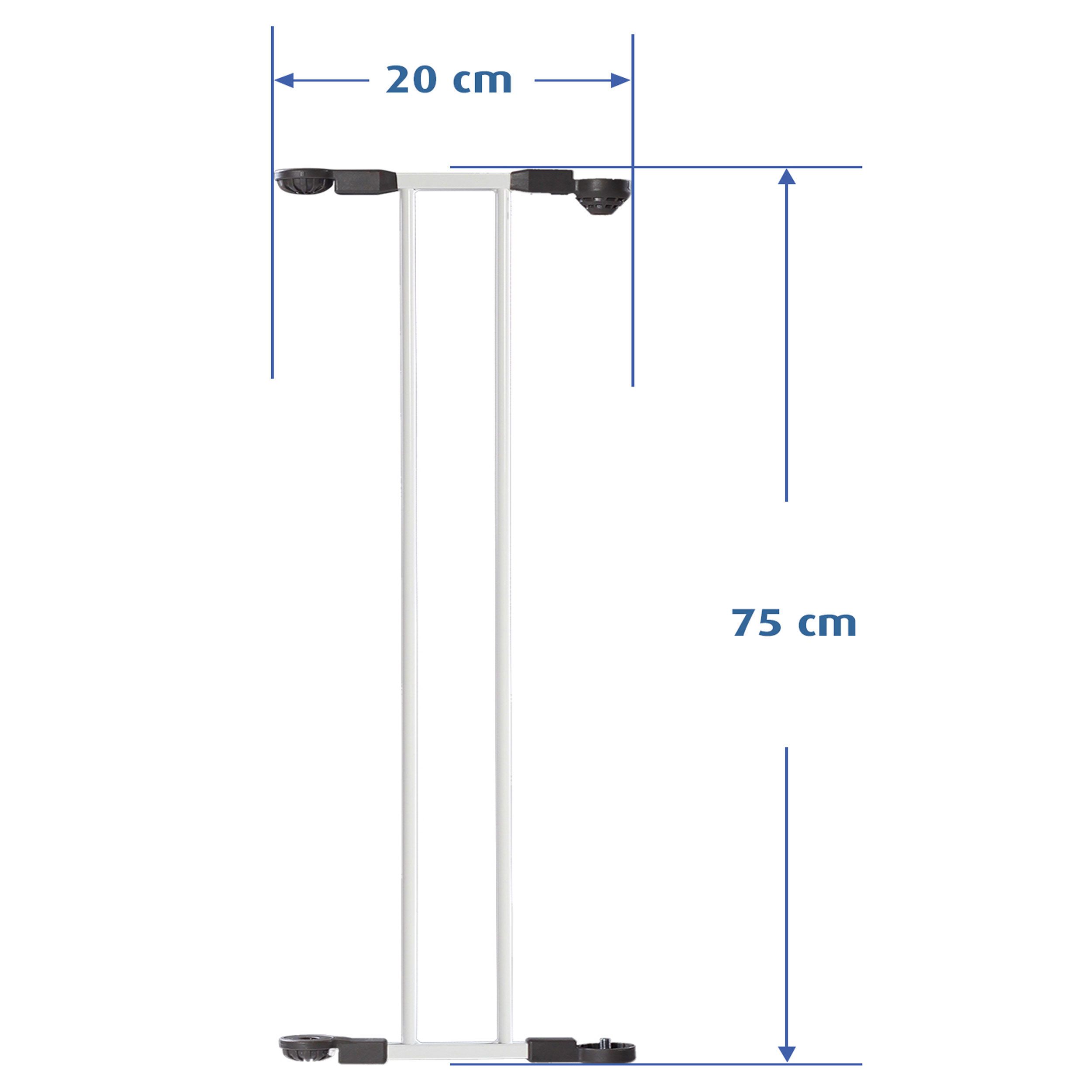 reer MyGate Absperrgitter Verlängerung 20 cm, individuelle Gitterzusammenstellung