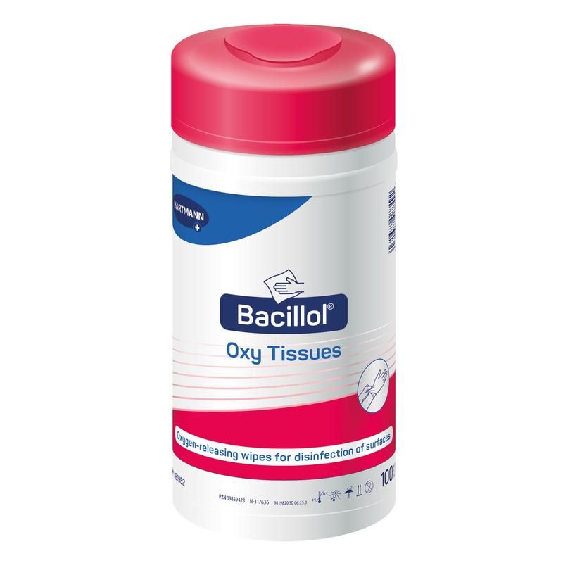 Bacillol Oxy Tissues Flächendesinfektion 100 St Desinfektionslösung