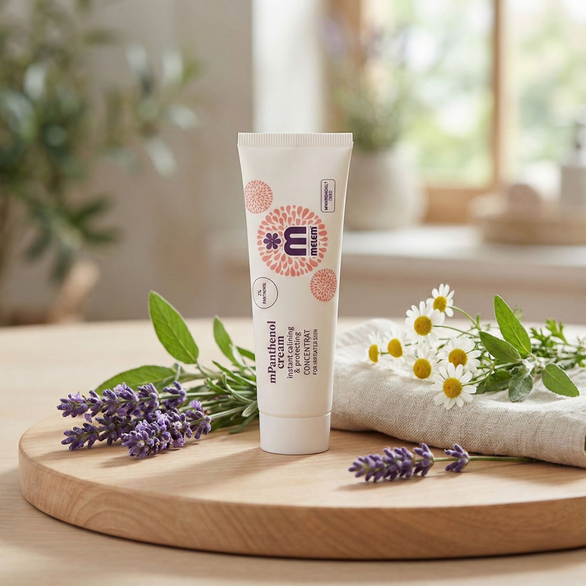 MELEM mPanthenol Cream / Für gereitze & trockene Haut