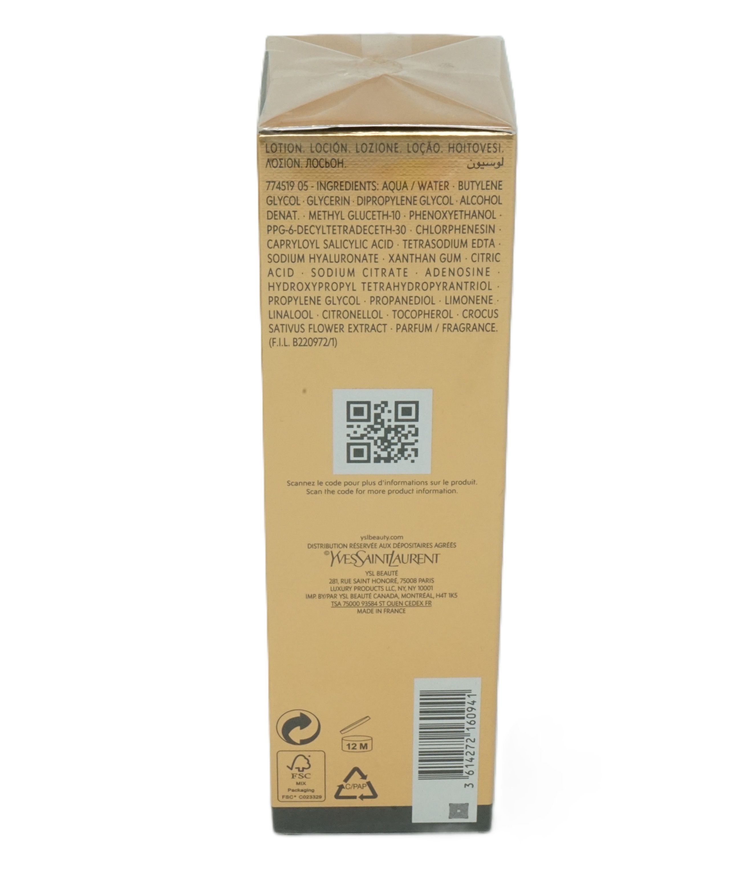 Yves Saint Laurent or Rouge La Lotion 150 l