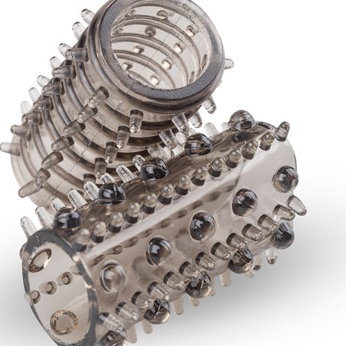 Easytoys - Penisring Penishülle aus Silikon mit Noppen