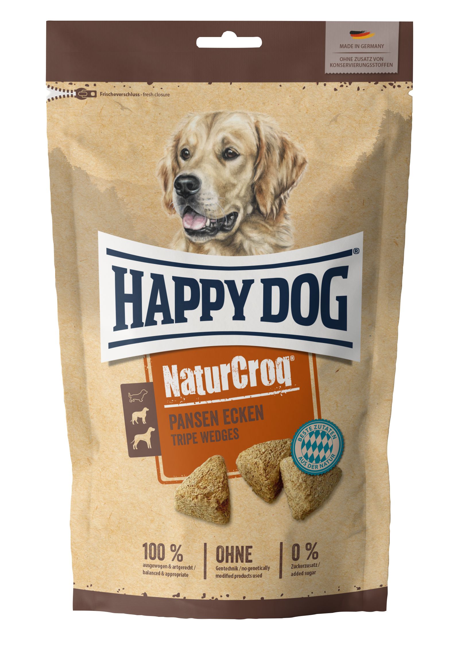 Happy Dog NaturCroq Pansenecken