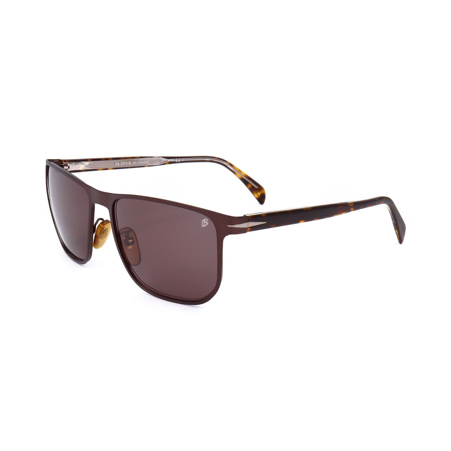 David Beckham occhiali da sole uomo DB 1061/S mottled brown