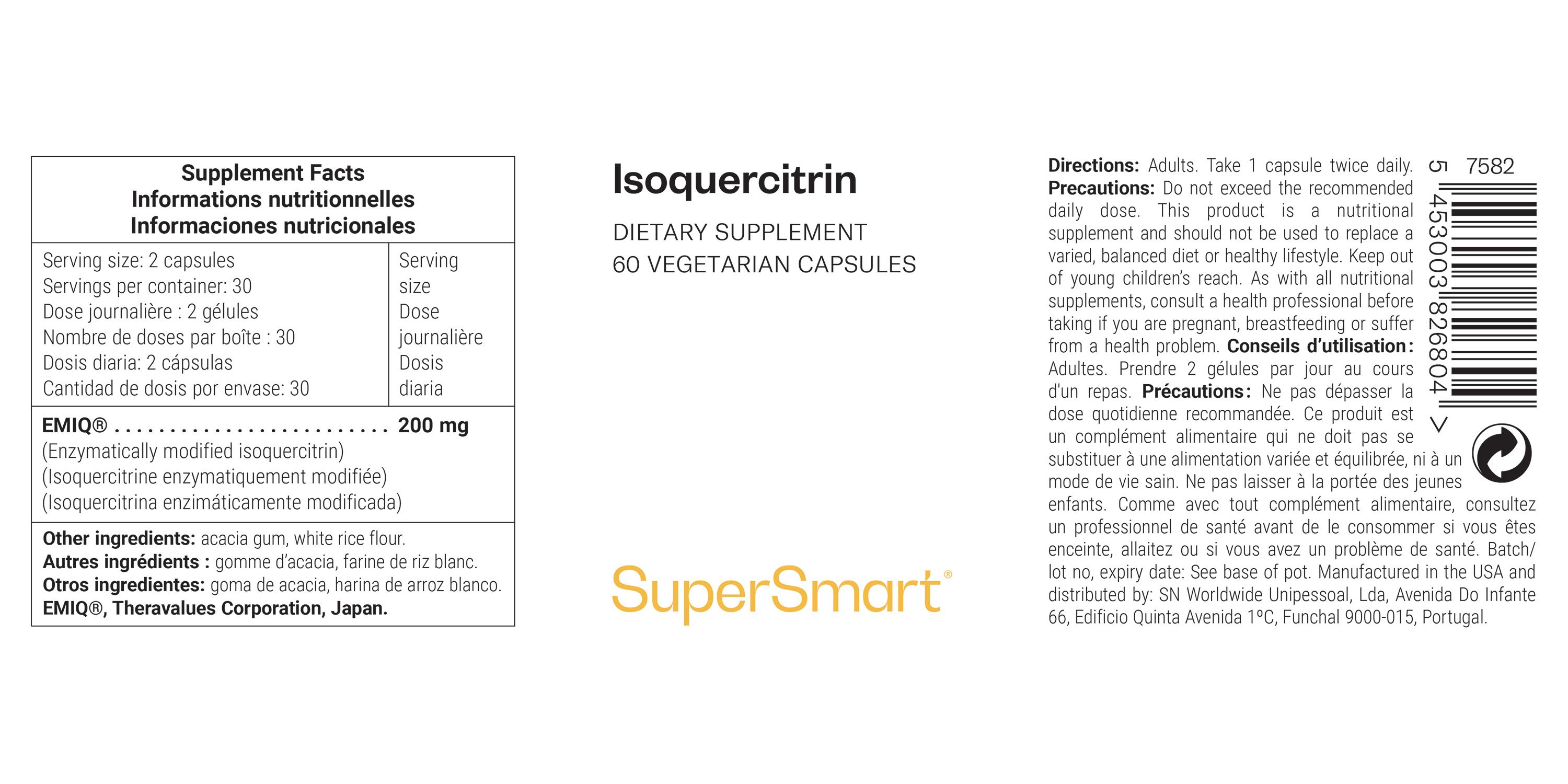 SuperSmart - IsoQuercitrin 60 St