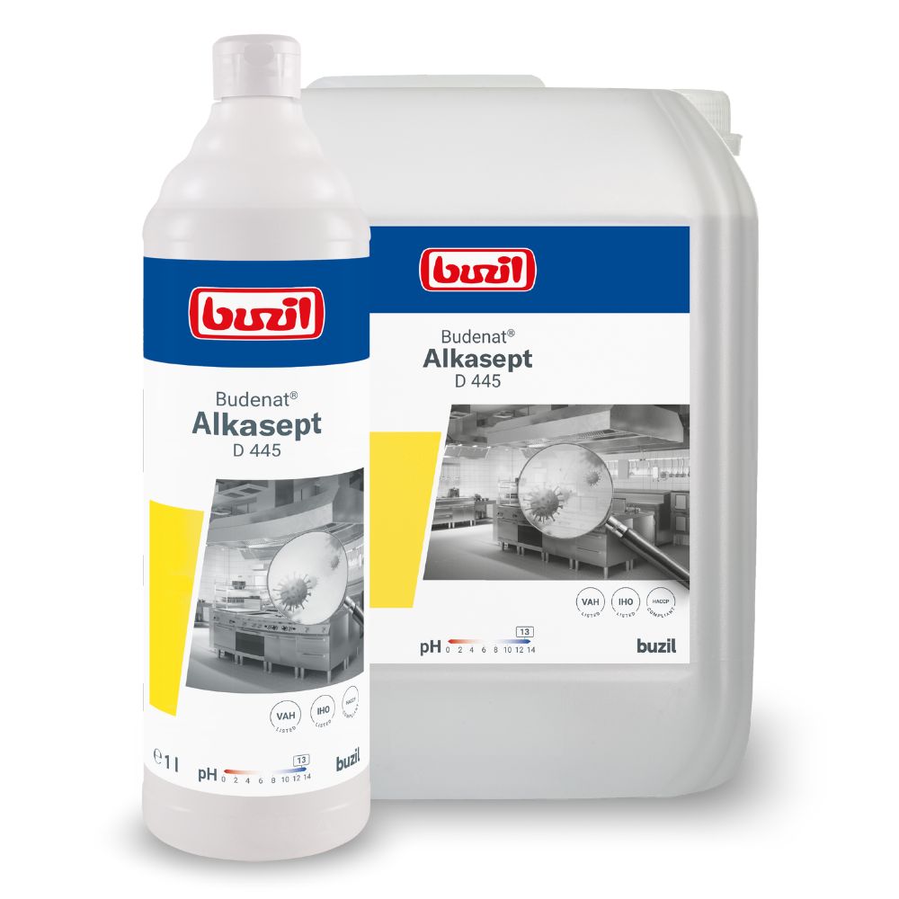 Budenat® Alkasept Hochalkalischer Desinfektionsreiniger 10 l Desinfektionslösung