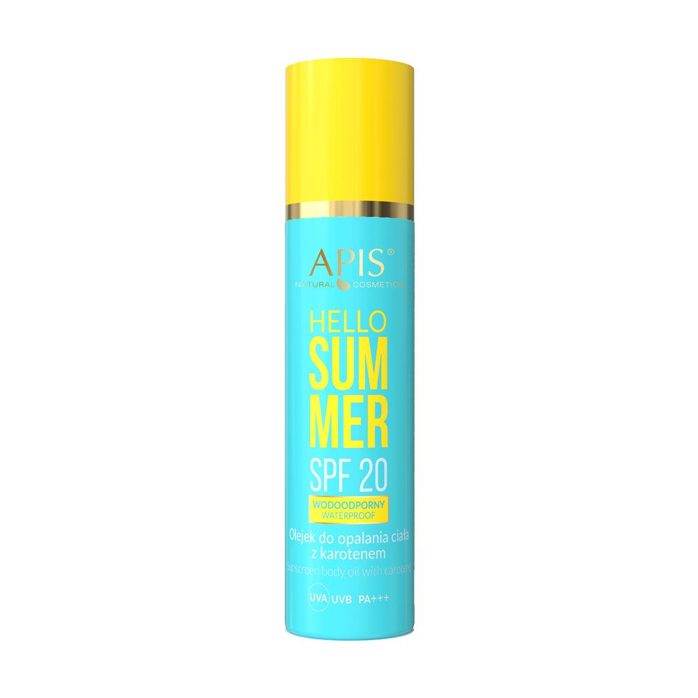 APIS HELLO SUMMER LSF 20, Carotin-Körperbräunungsöl
