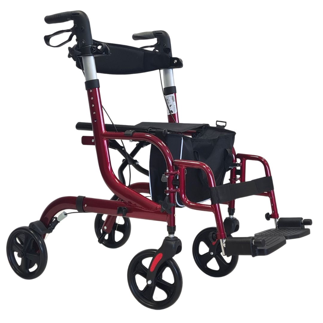 abc HOME | Rollator-Rollstuhl 2in1