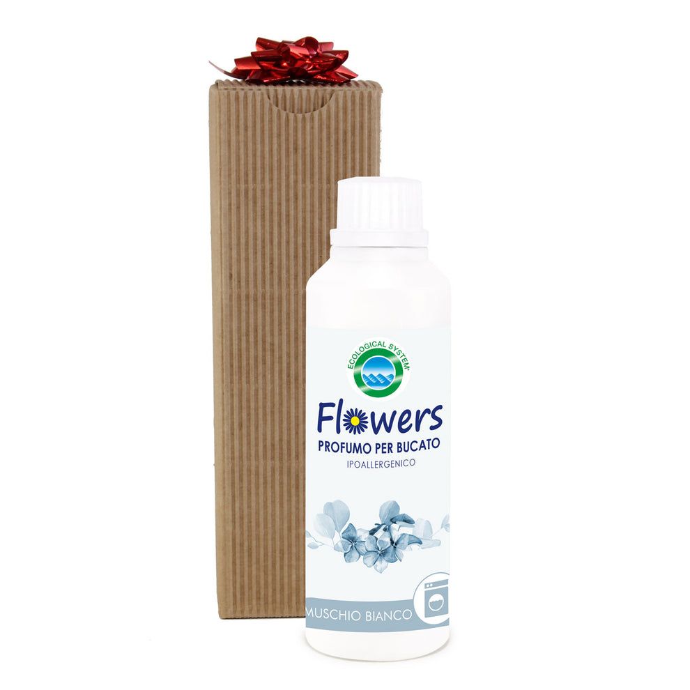 Profumo per bucato Liquido Ecologico Flowers  - Idea Regalo