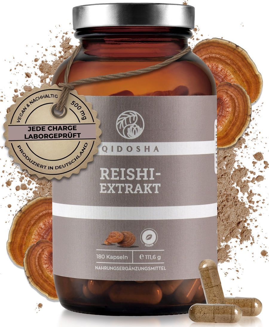 Qidosha Reishi Extrakt 180 g Kapseln