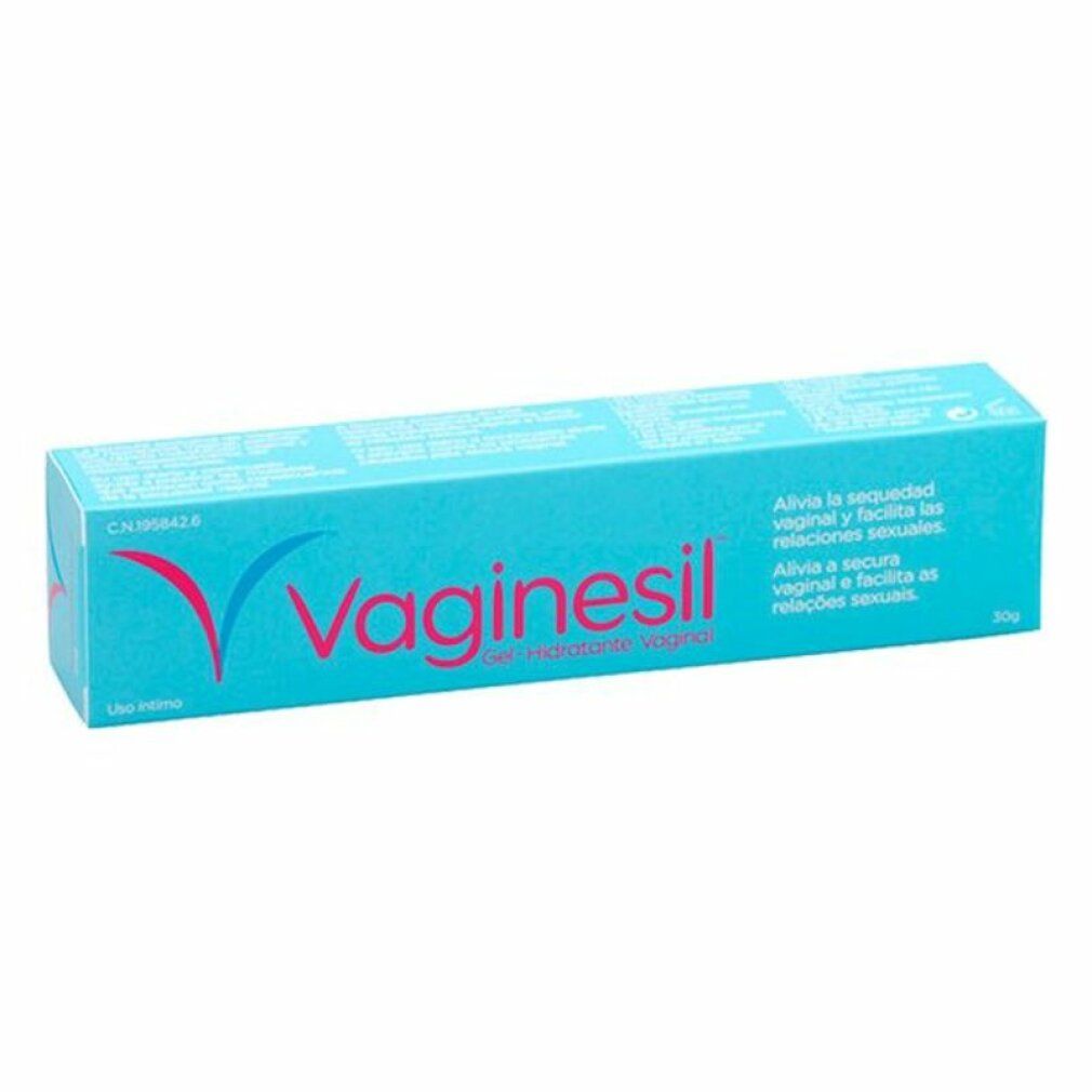 Vagisil Gleitgel Tube und Verpackung. 30g.