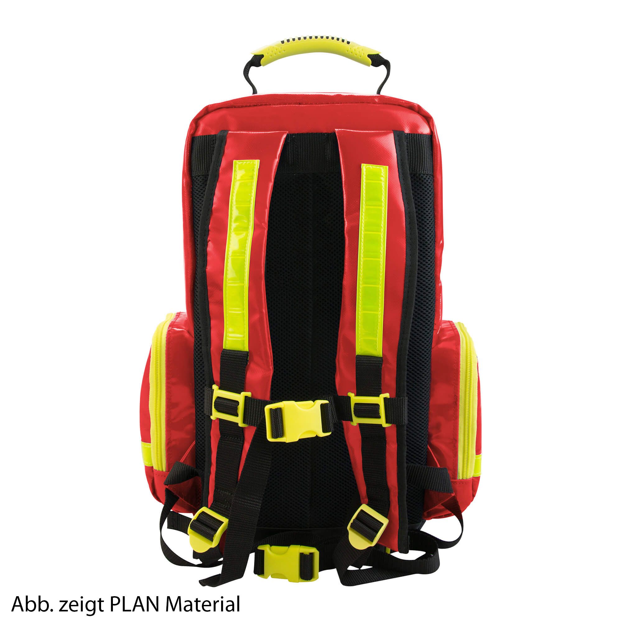 HUM AEROcase 1R - PL1C Notfallrucksack AEROtex PES, Gr. L, signalrot