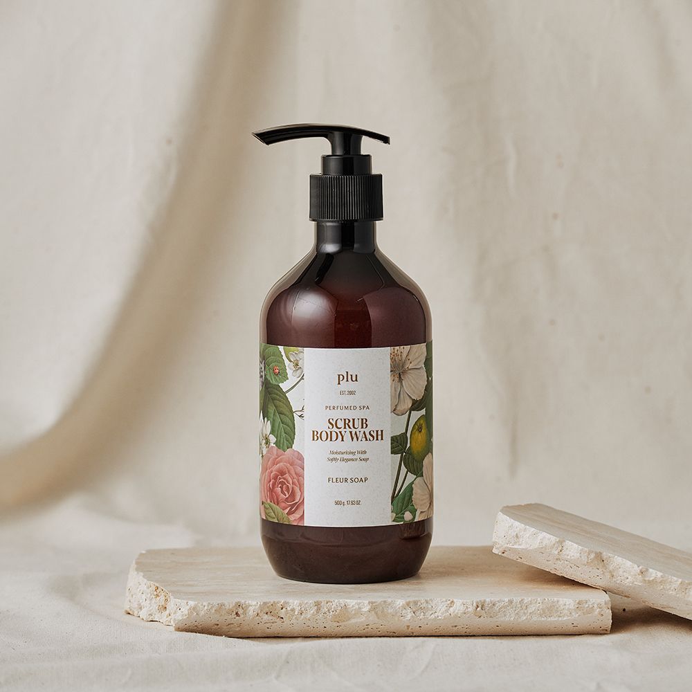 PLU Perfumed Spa Fleur Soap Shower gel