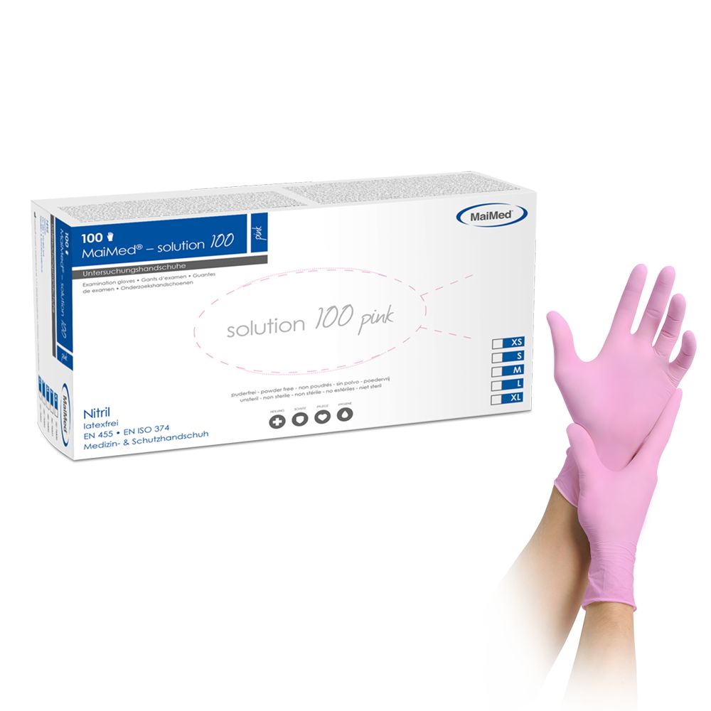 MaiMed-solution100 pink Gr. L, unsteril