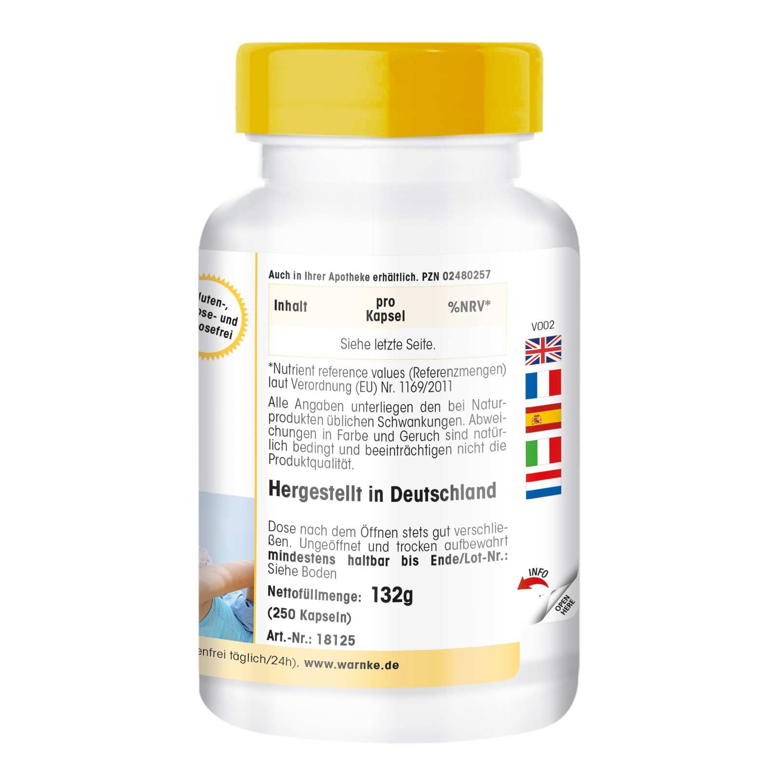 Warnke Vitalstoffe | Soja-Isoflavone 35mg