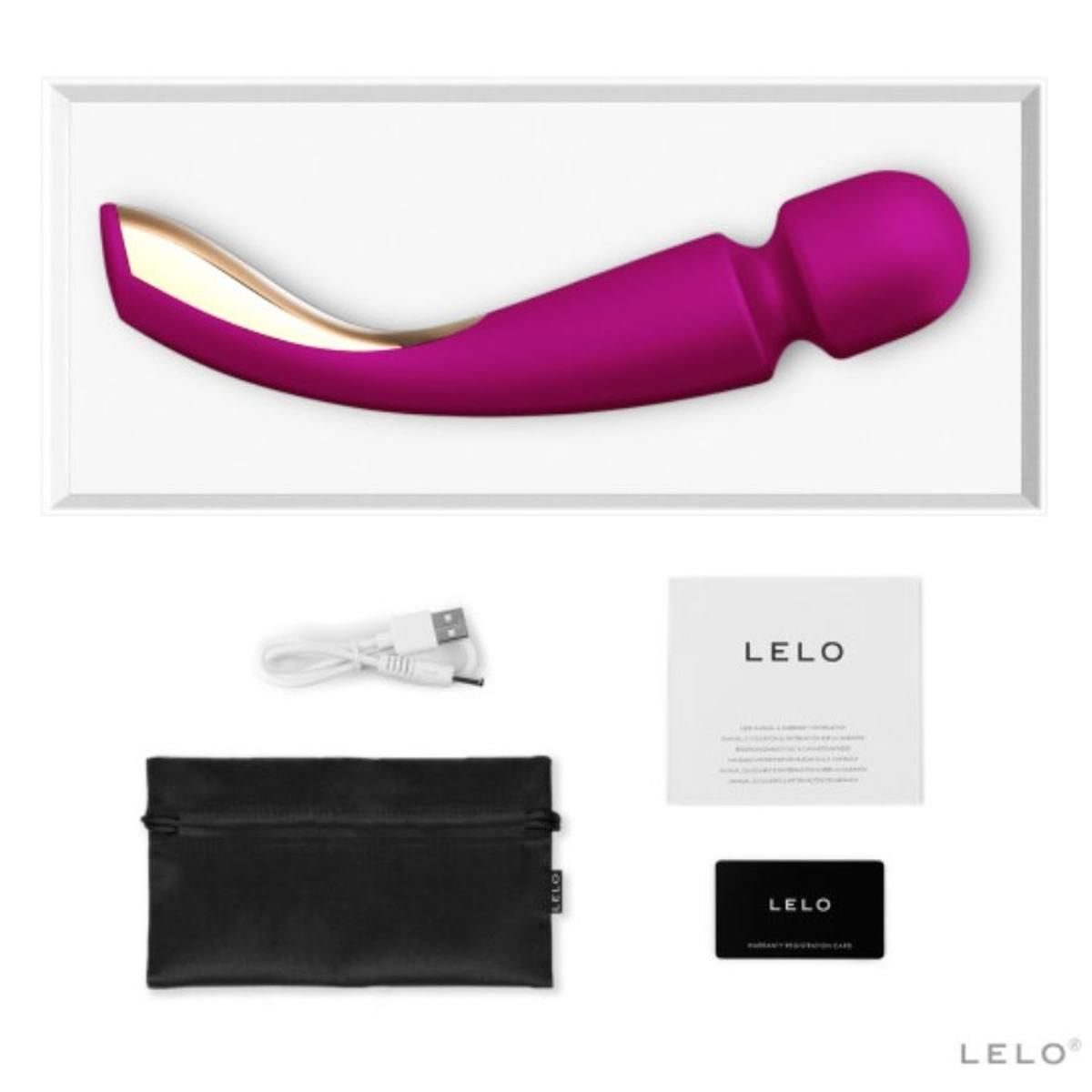 Massagestab 'Smartwand 2'| weiches Silikon, 10 Vibrationsmodi | Lelo 1 St Vibrator