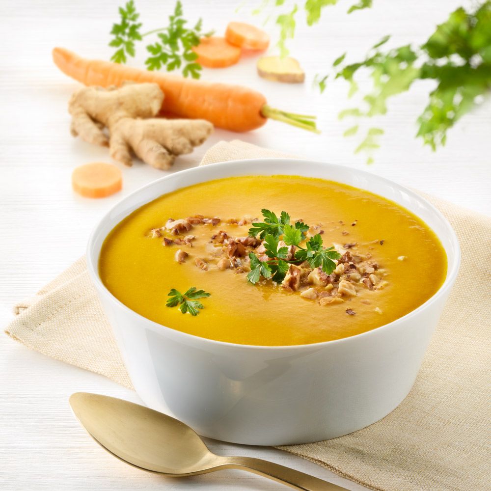 Schrader Karotten-Ingwer-Suppe Bio, vegan