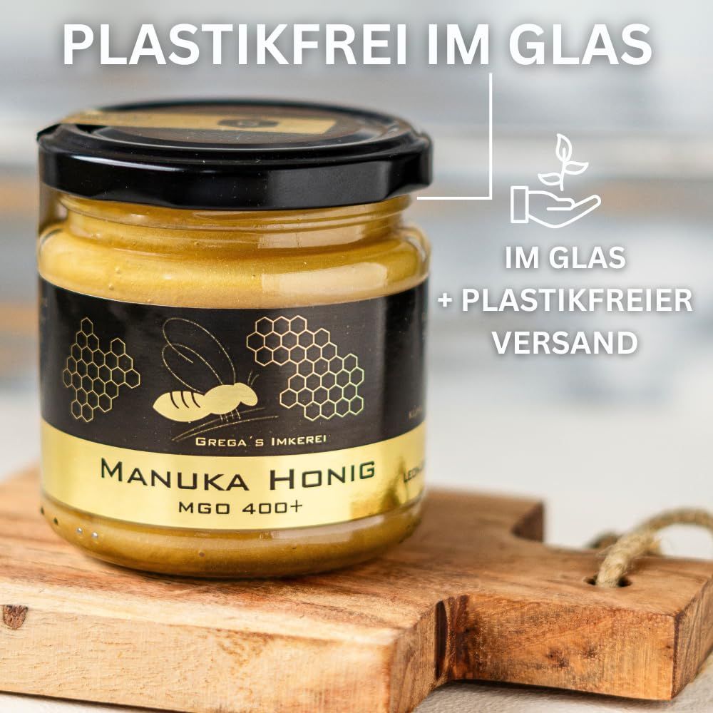 Gregas Imkerei MANUKA-HONIG MGO 400+