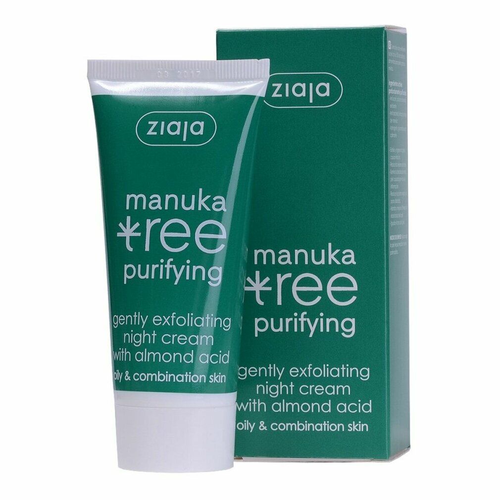 Ziaja Unisex Crema Viso, Manuka De Noche 50 Ml (50 Ml, Notte) - Immagine 3