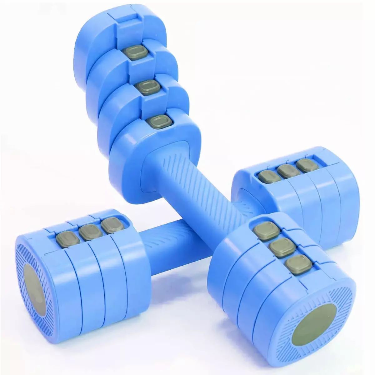 FFitness Set Manubri Regolabili 2 PESI DA 1 A 2,5 KG  FF