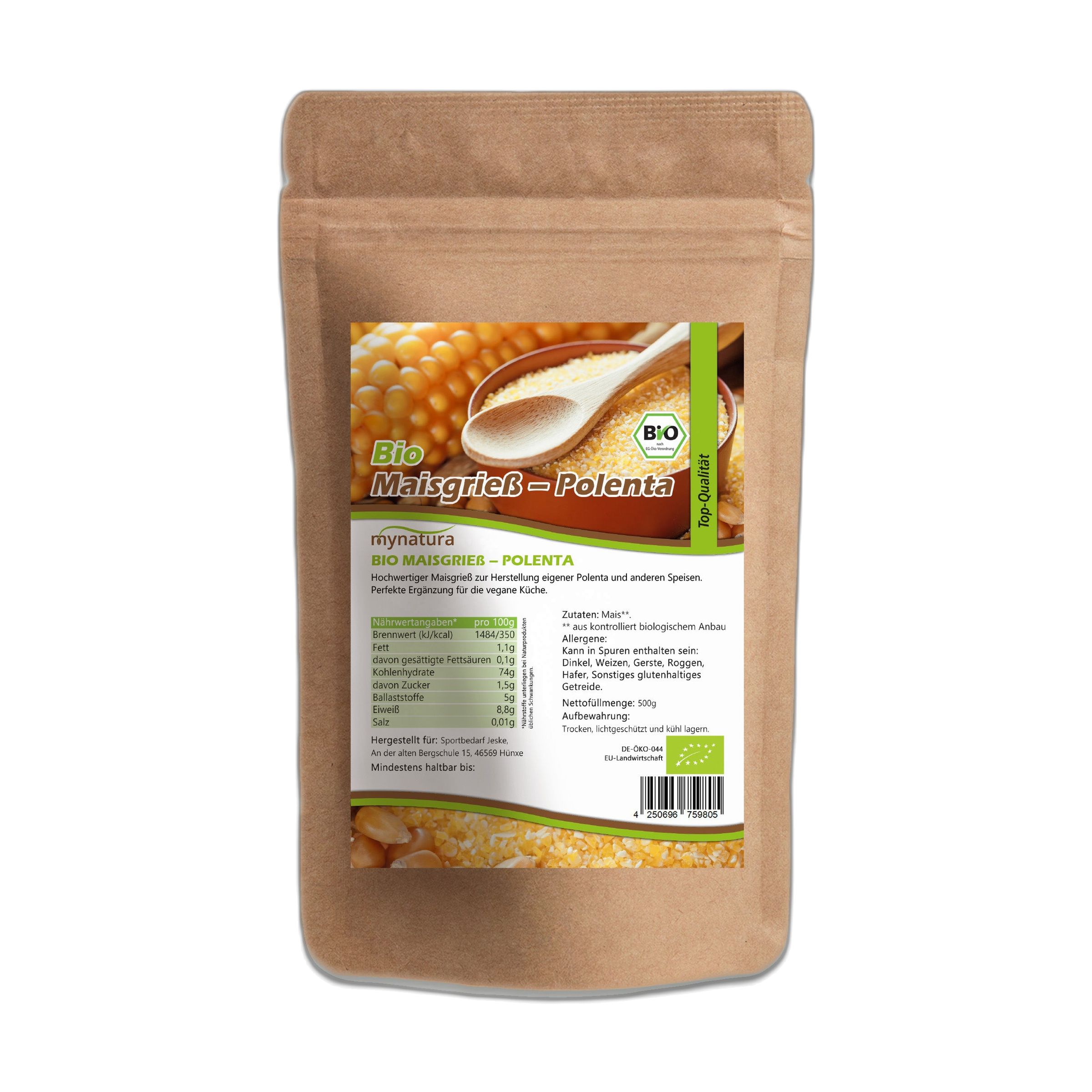 Mynatura Bio Maisgrieß Polenta 1000 g