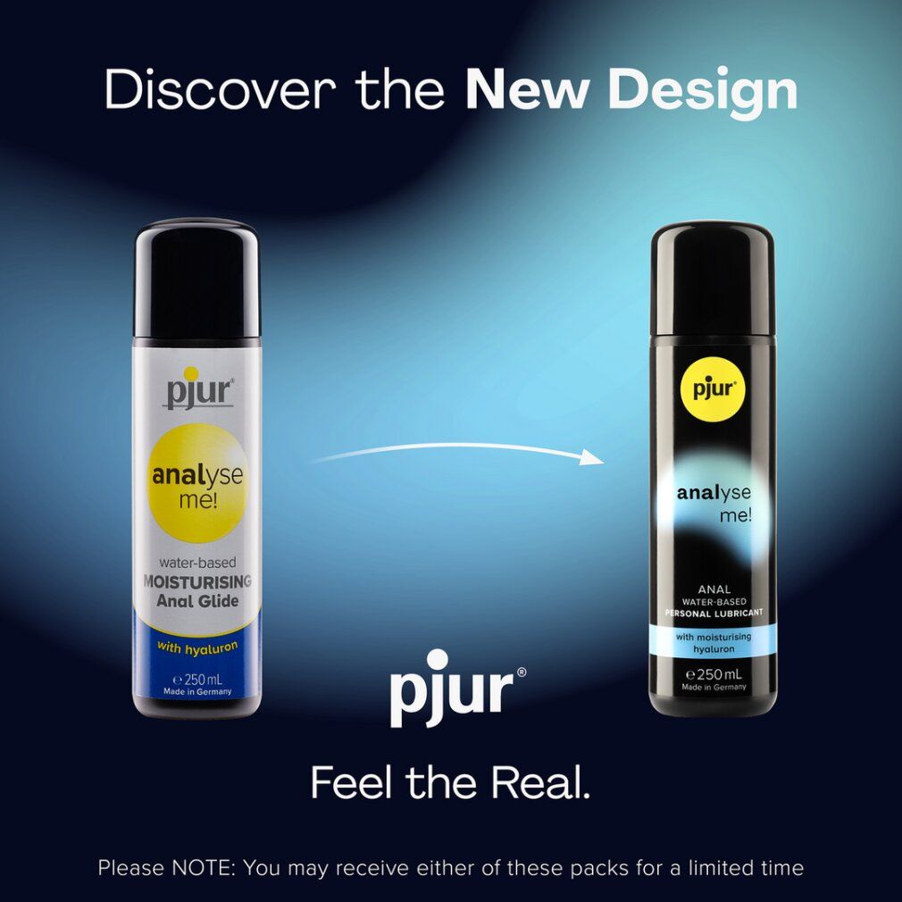 Pjur Analyse Me! Anal Gleitmittel, wasserbasiert, mit Hyaluron, 250ml.