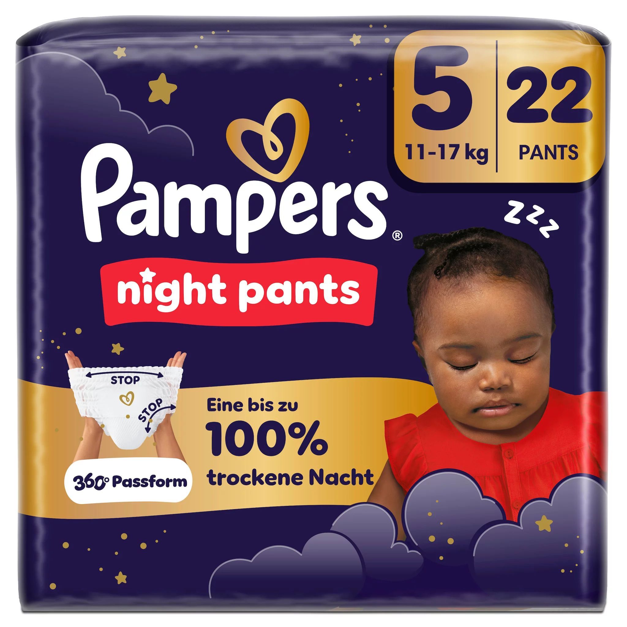 Pampers Night Pants Gr.5 Windeln Single Pack 22 St