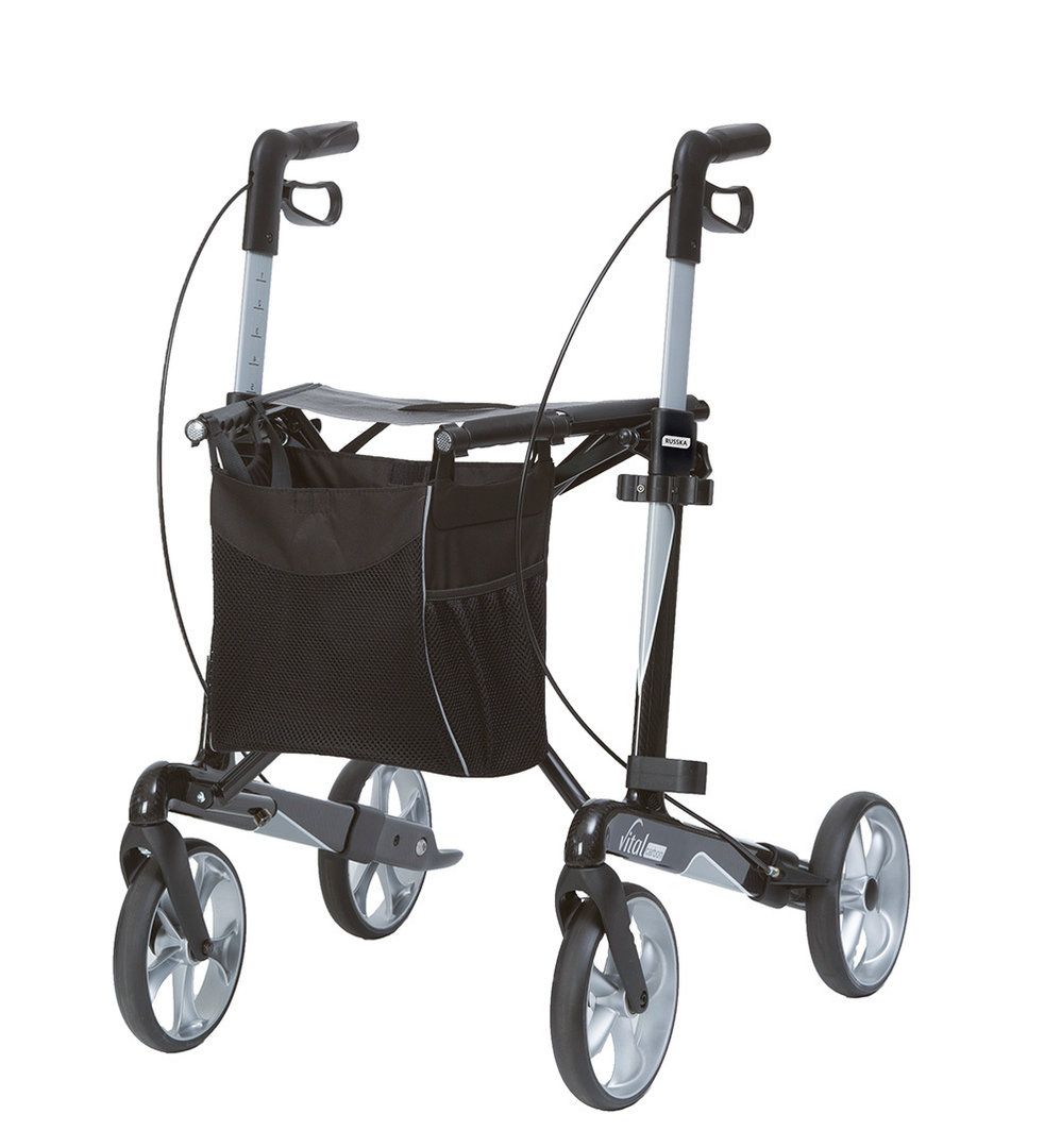 Rollator Russka Vital Carbon Sitzhöhe 54 cm