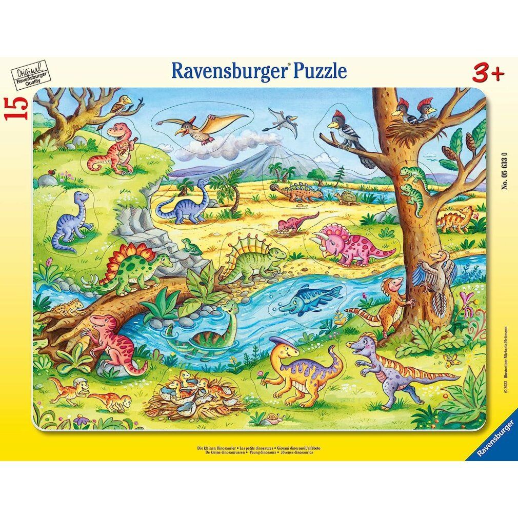 ravensburger Dinosaurier-Puzzle 15 Teile
