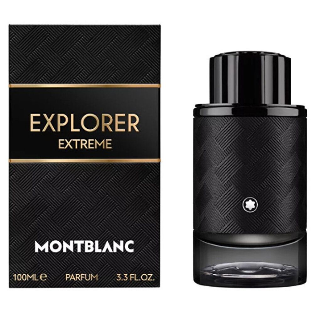 Montblanc Explorer Extreme Eau De Parfum Flakon und Verpackung.
