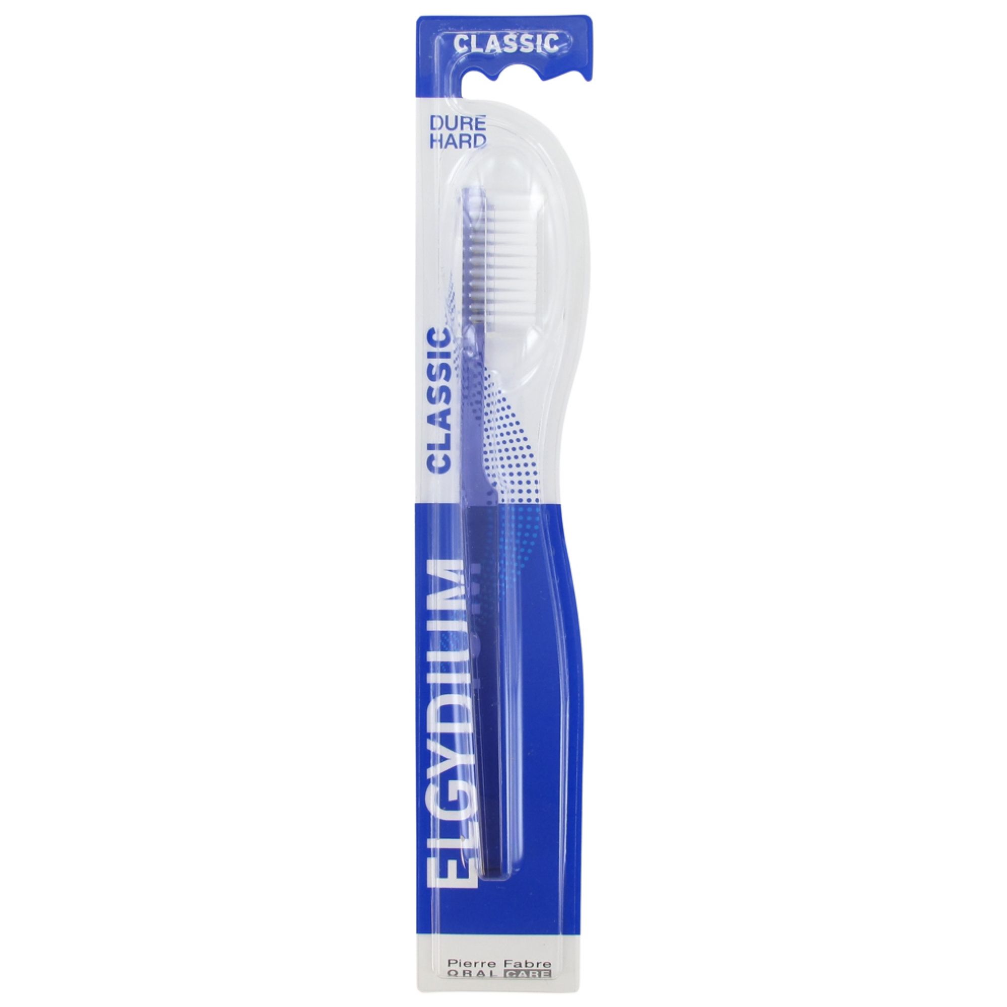 Elgydium Classic Harte Zahnbürste (Farbe: Violett) 4,5x2,3x24,5 cm