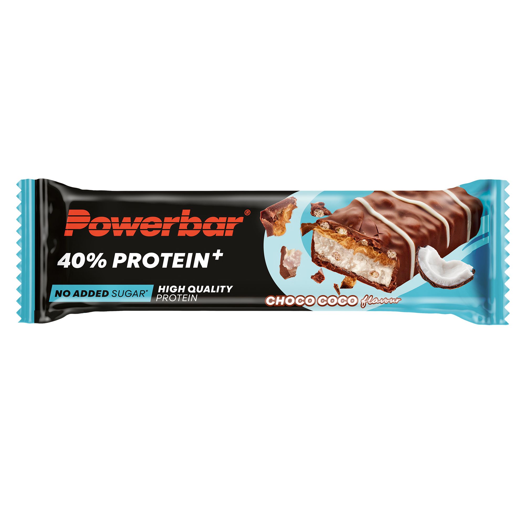 POWERBAR High Protein Riegel Choco Coco 40% Protein + Crisp zuckerarm