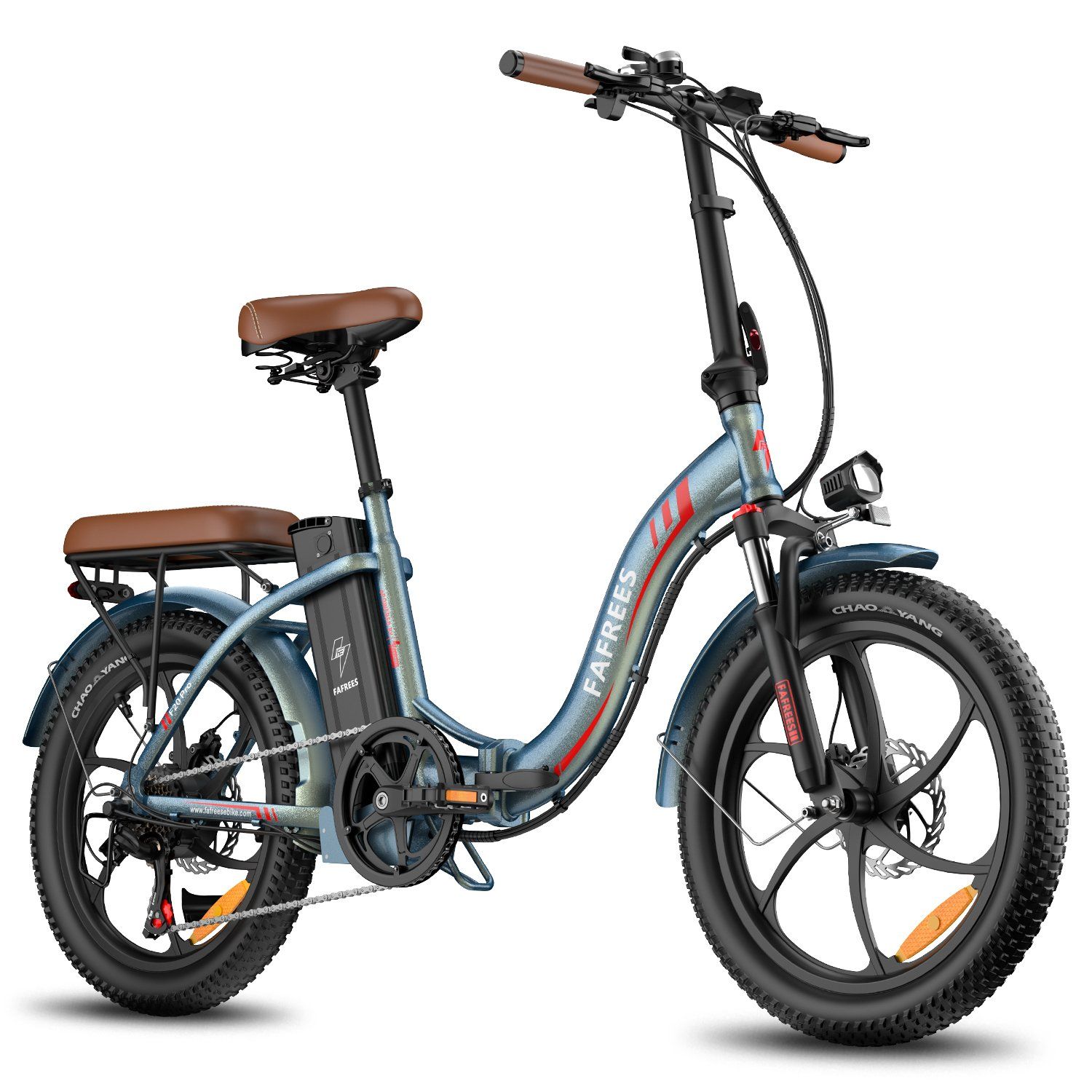 Fafrees F20 PRO City-E-Bike mit tiefem Einstieg, 20-Ah-Akku 1 St