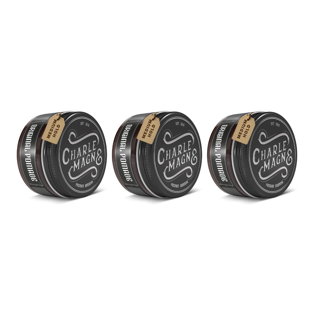 Charlemagne Matte Pomade – Leder – mittlerer Halt