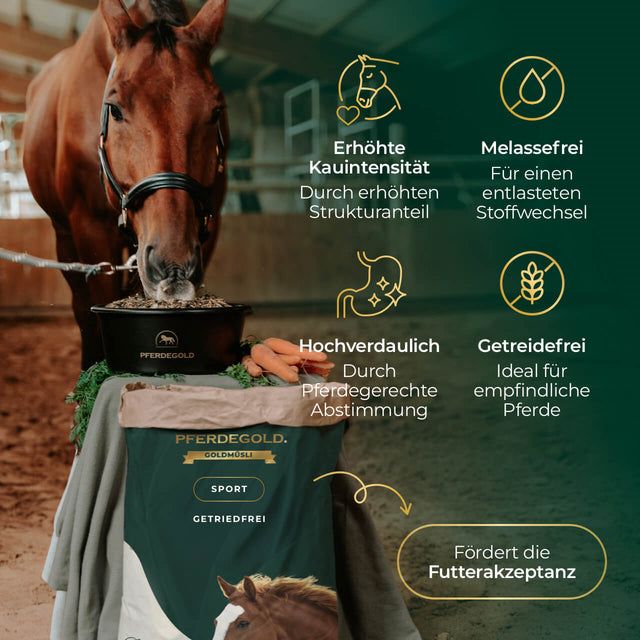 Pferdegold Goldmüsli Sport Getreidefrei