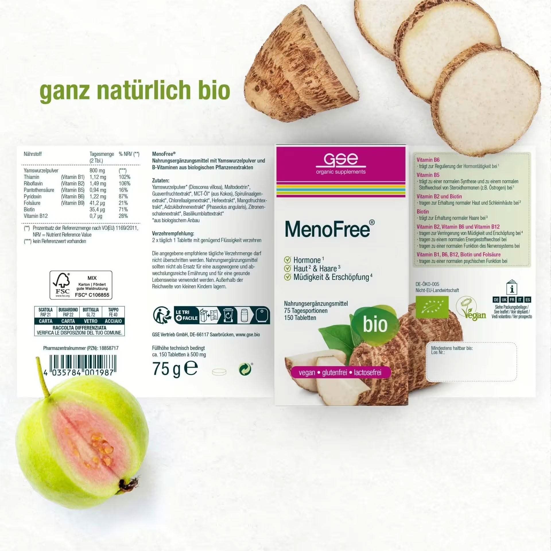 GSE MenoFree Bio Tabletten